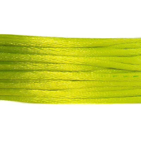 1.5mm Grass Green Rattail Cord 20yd