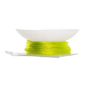 1.5mm Grass Green Rattail Cord 20yd