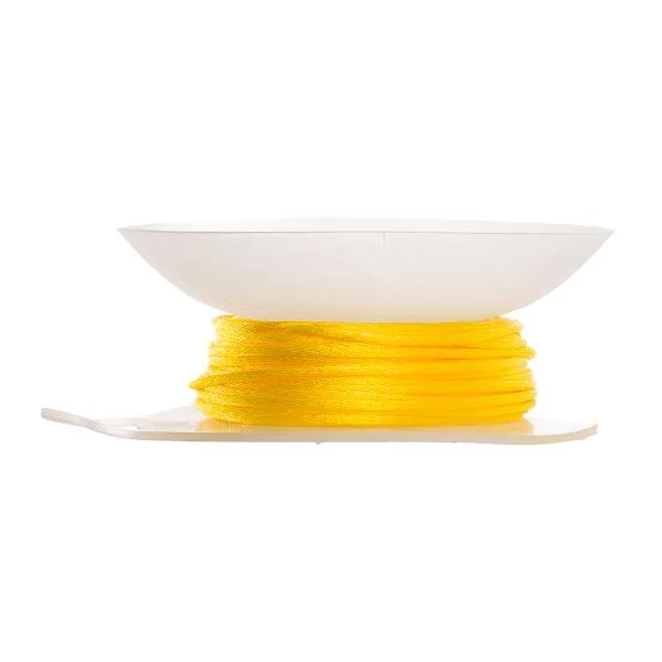 1.5mm Yellow Rattail Cord 20yd