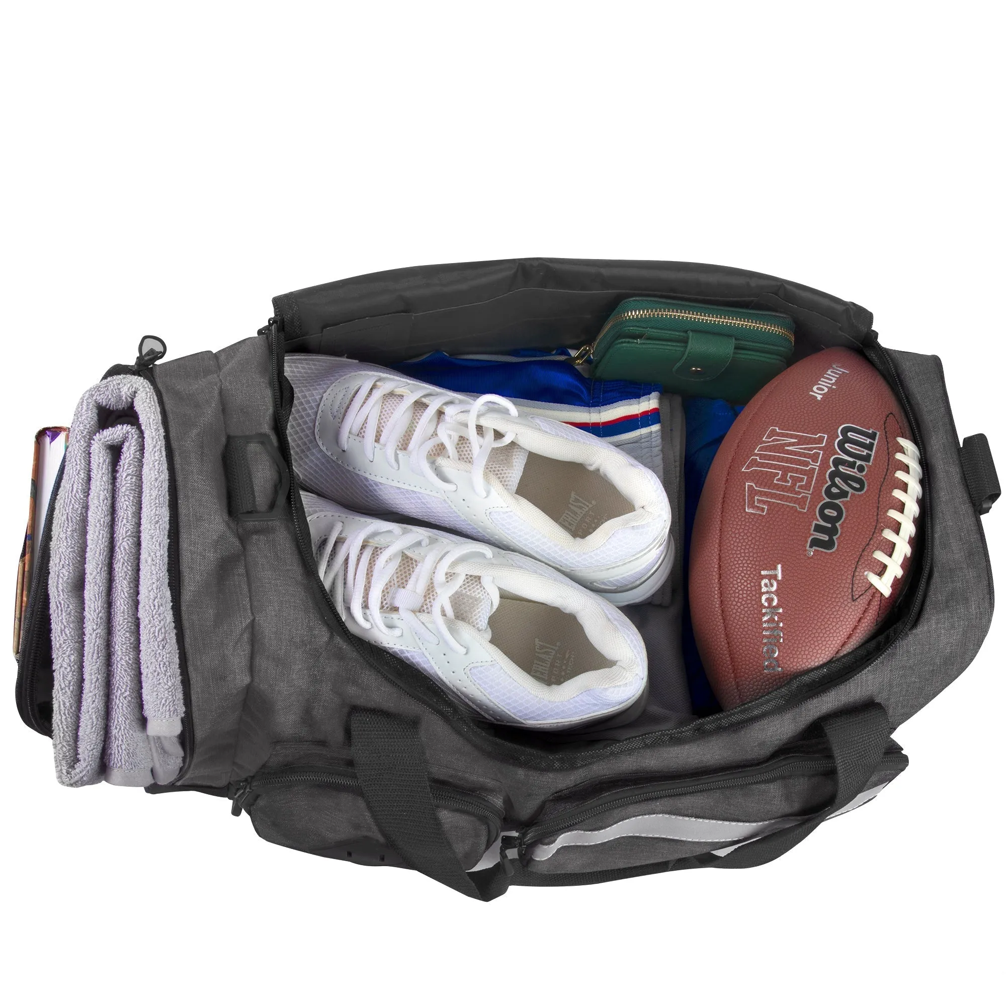 20 Inch Reflective Strip Duffle Bag