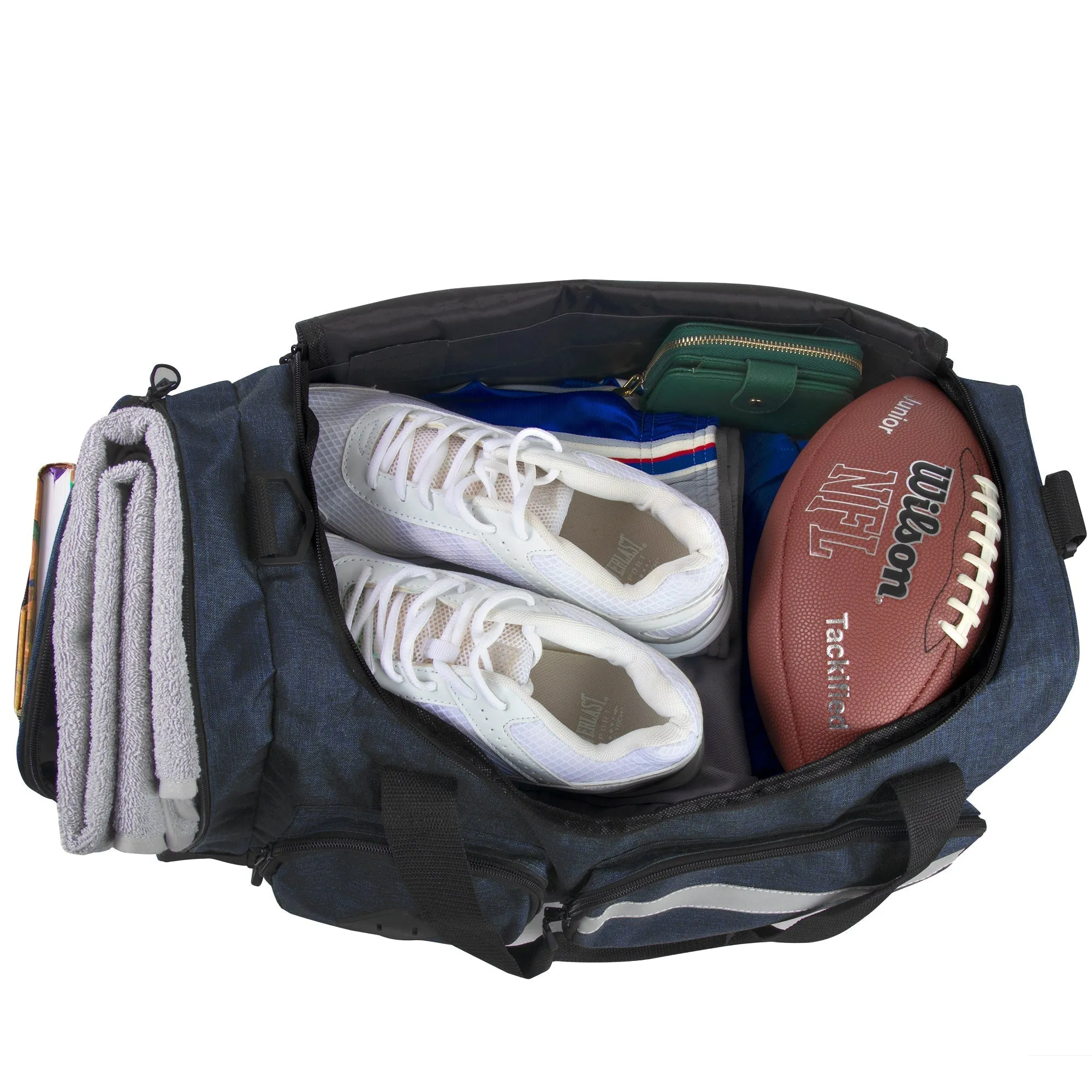 20 Inch Reflective Strip Duffle Bag