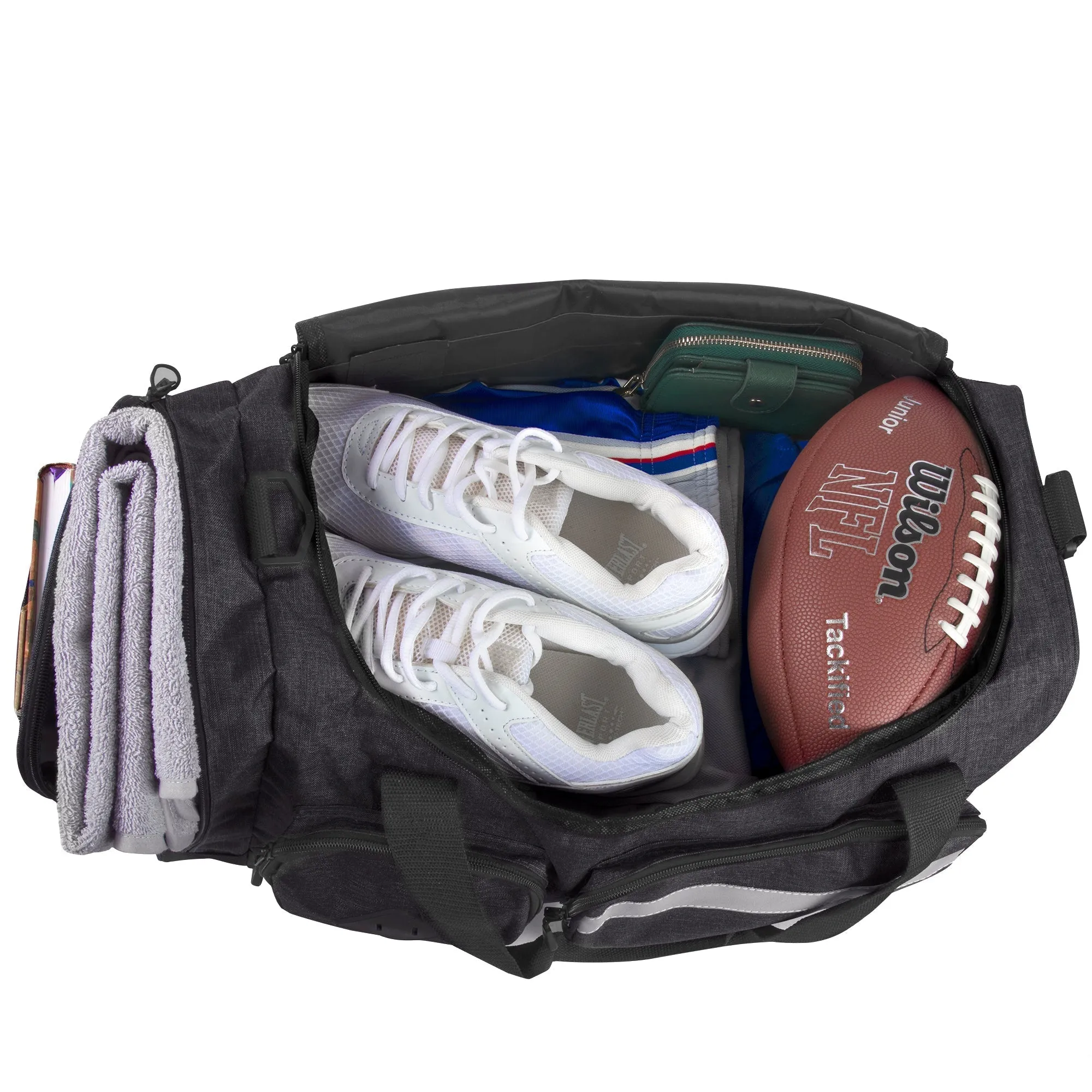 20 Inch Reflective Strip Duffle Bag