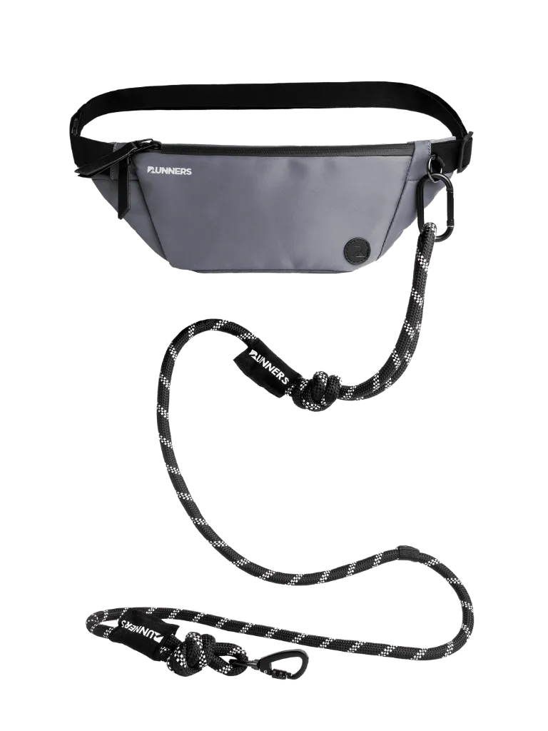 Aqua Blue Running Hands-Free Dog Leash