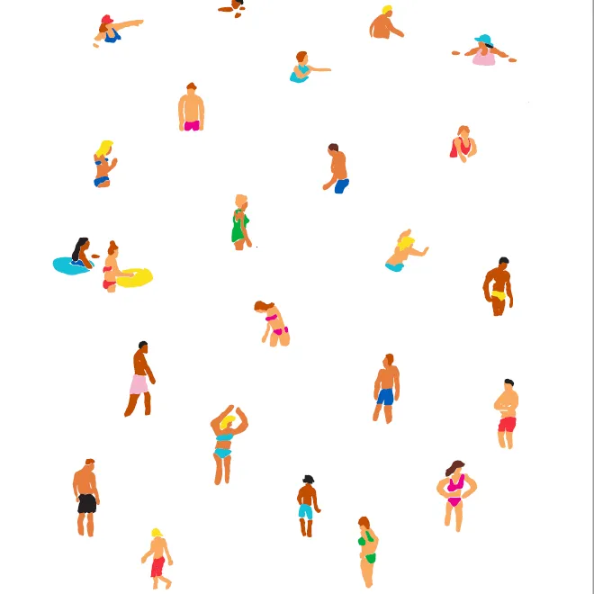 Beach People Tote