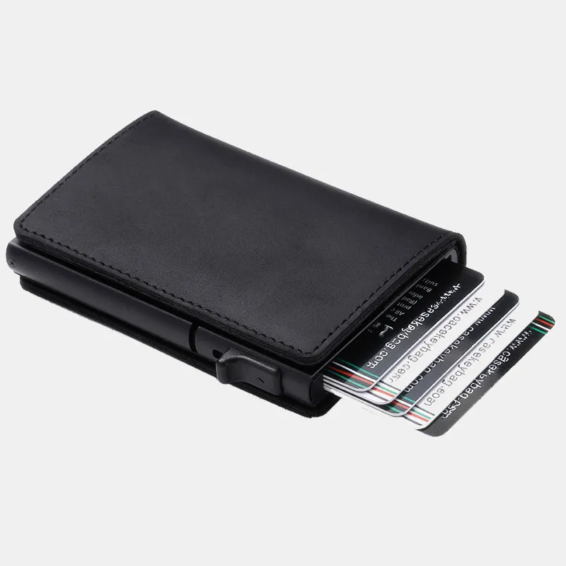 Camel Mountain Apple Airtag Popup Leather Wallet