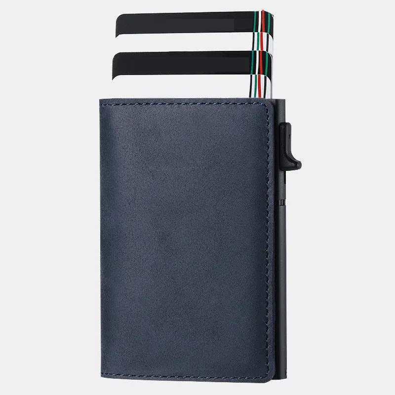 Camel Mountain Apple Airtag Popup Leather Wallet