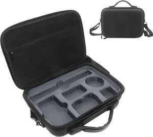 Carrying Case for DJI Osmo Action 3/Action 4, Portable PU Leather Carrying Case, Waterproof Travel Portable Bag, for Action 3 / Action 4 Adventure Combo Accessories