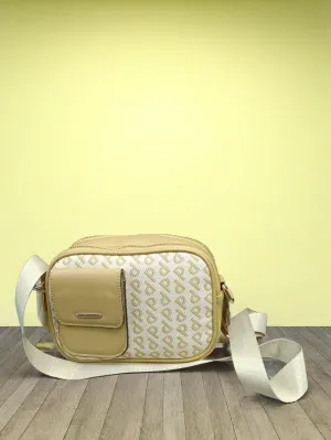 Crossbody slingbags for women / girls (Yellow)