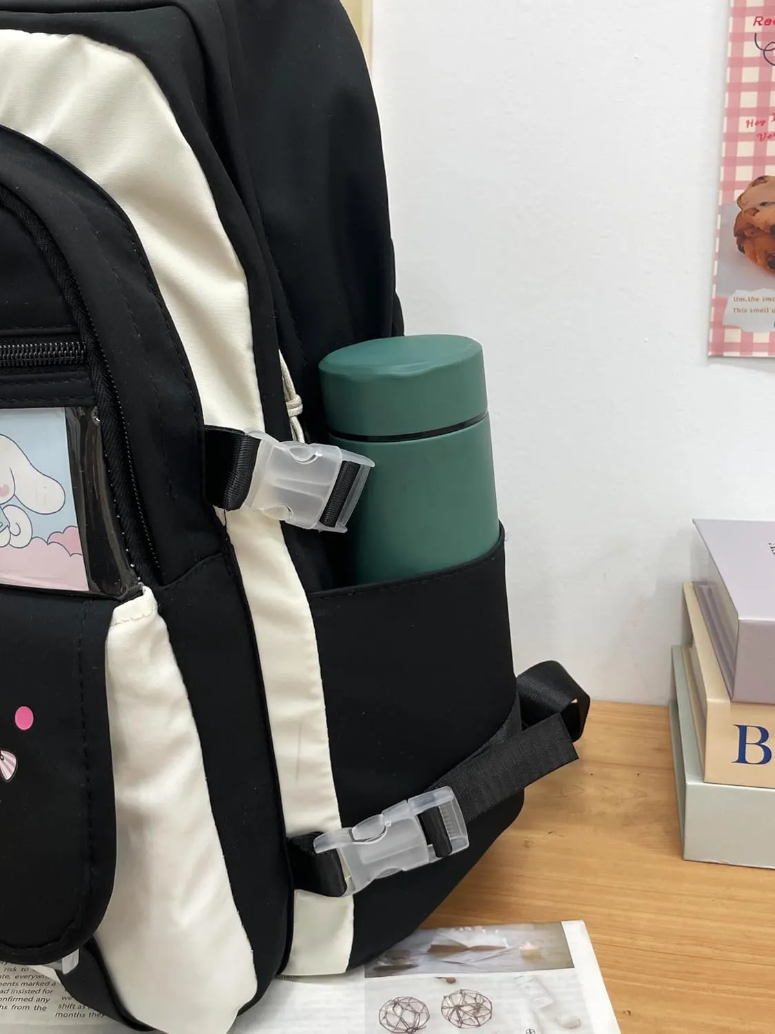 Cute Backpack for Women Men, Ita Bag Kawaii Backpack Itabag Grunge Y2K Daypack Shoulder Bag Bookbag Kawaii Backpacks