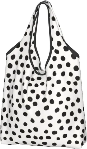 Foldable Reusable Shopping Tote  Waterproof, Lightweight & Durable for Groceries, Travel & Daily Use