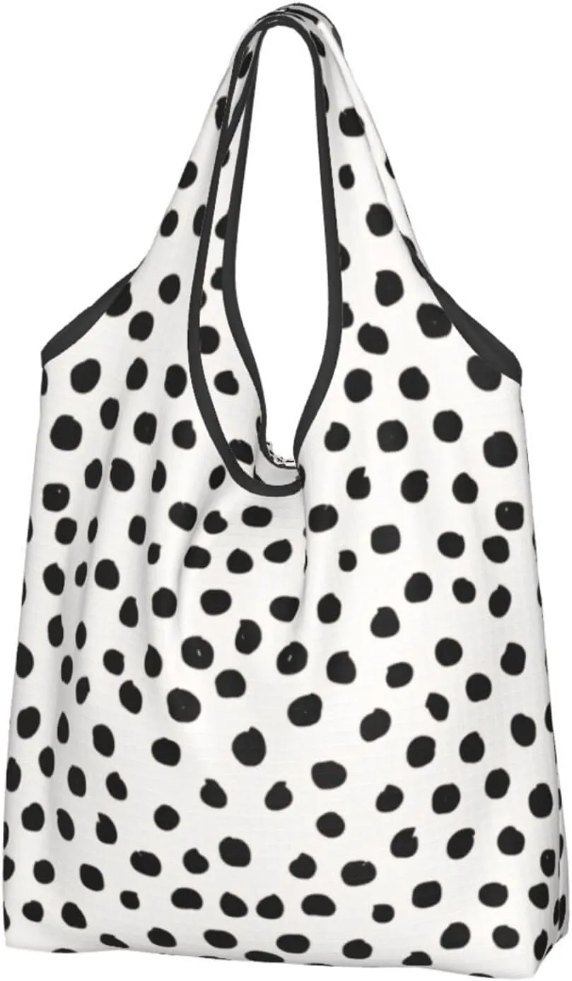 Foldable Reusable Shopping Tote  Waterproof, Lightweight & Durable for Groceries, Travel & Daily Use
