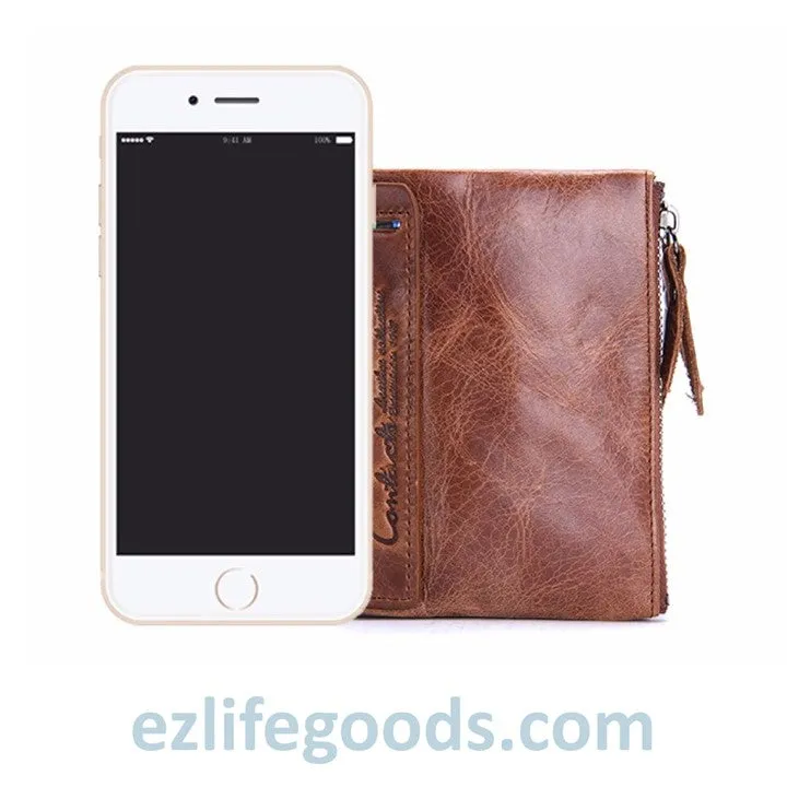 Genuine Cowhide Leather Wallet For Men