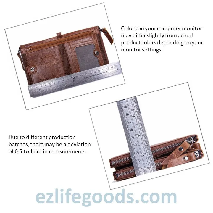 Genuine Cowhide Leather Wallet For Men