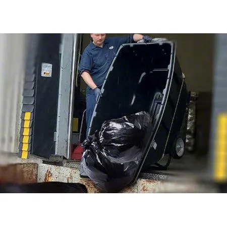 Globe GCP5602 Black Tilt Truck - 27 cu. ft.