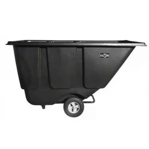 Globe GCP5602 Black Tilt Truck - 27 cu. ft.