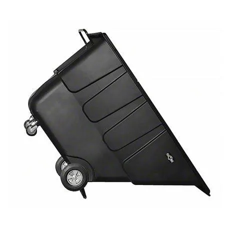 Globe GCP5602 Black Tilt Truck - 27 cu. ft.