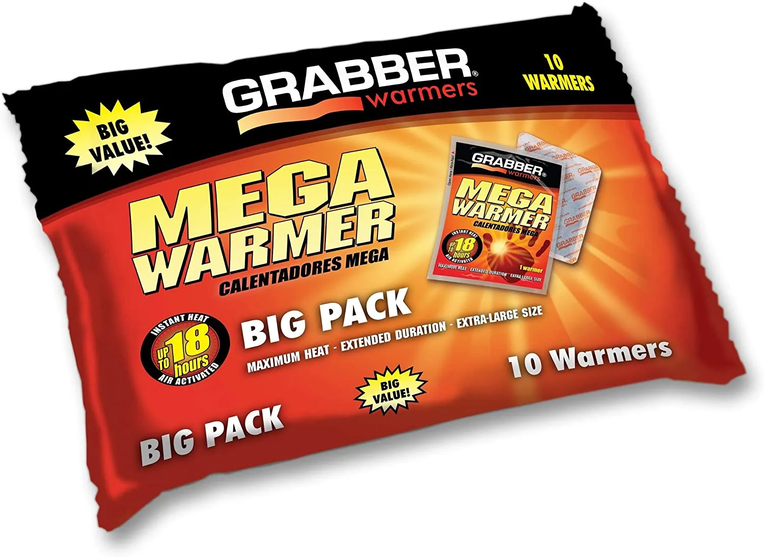 Mega Hand Warmer-10 Pack