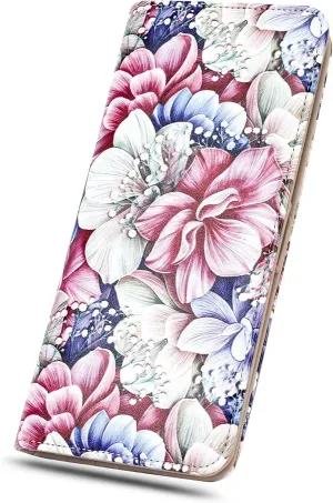 MEITRUE Ultra Slim Wallet for Women - Thin Leather RFID Blocking Bifold Clutch with 11 Card Slots