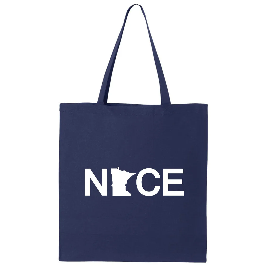 Minnesota NICE Canvas Tote Bag