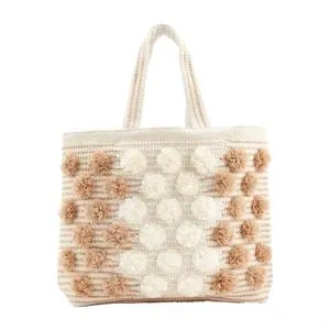 Mudpie- Handloom Pom Totes