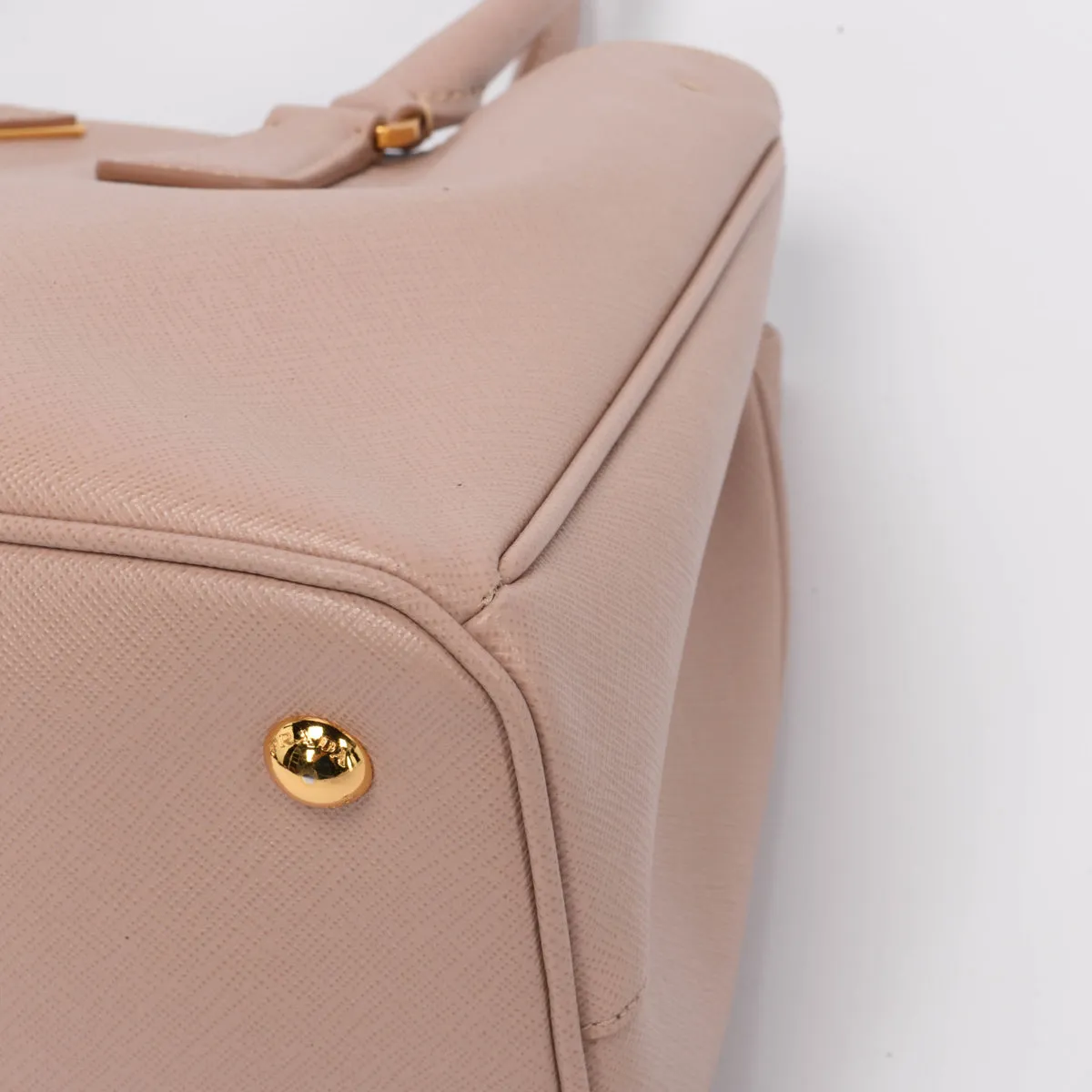 Prada Cammeo Saffiano Lux Small Tote