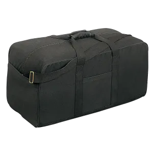 Rothco Canvas Assault Cargo Bag Black (8133)