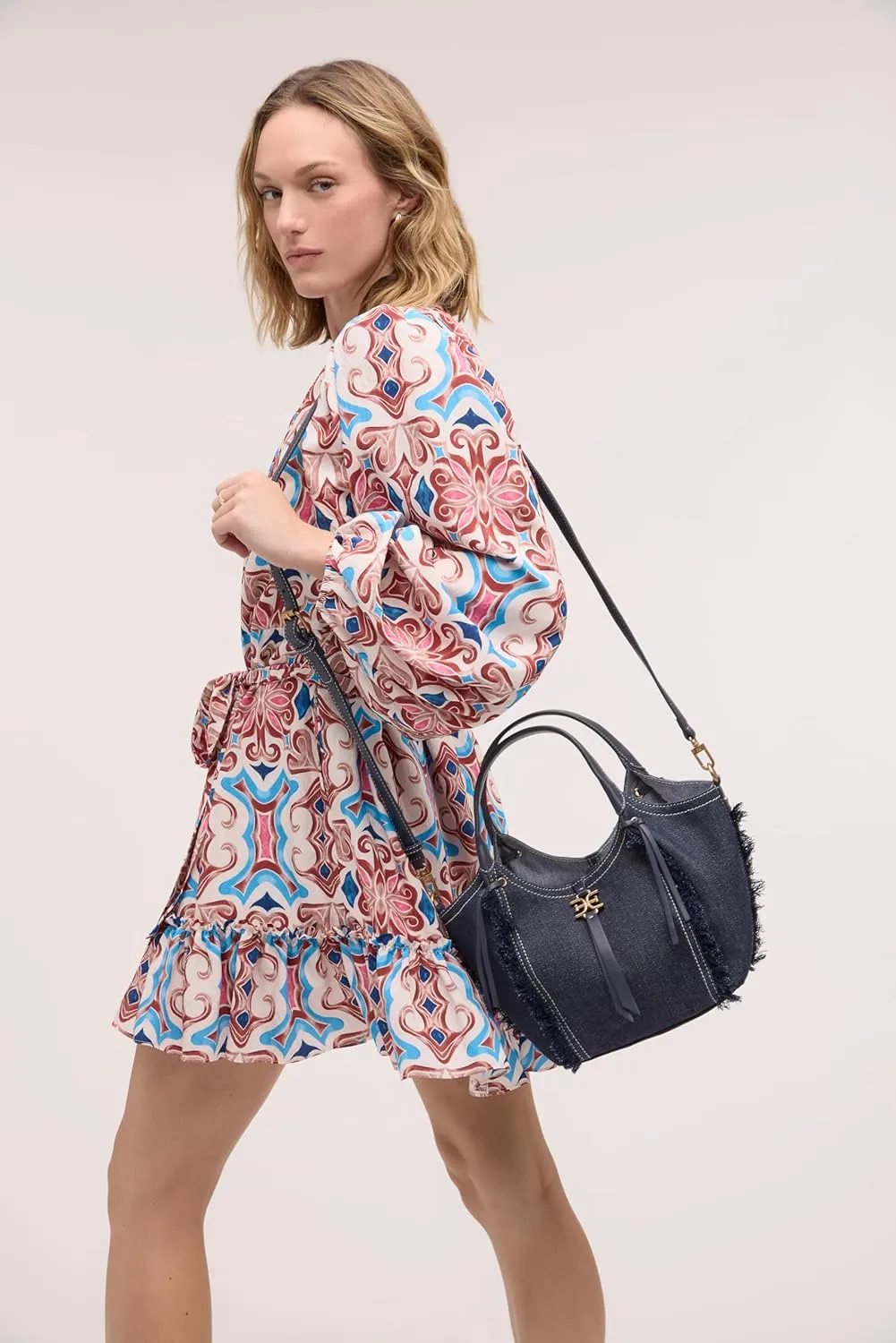 Sam Edelman Irina Denim Reversable Tote