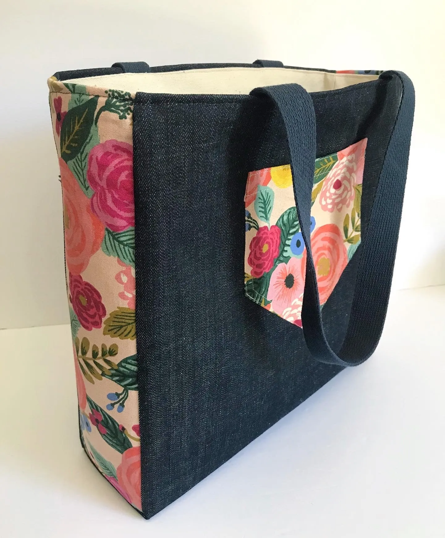 Simple Sturdy Tote Denim & Rifle Paper Co