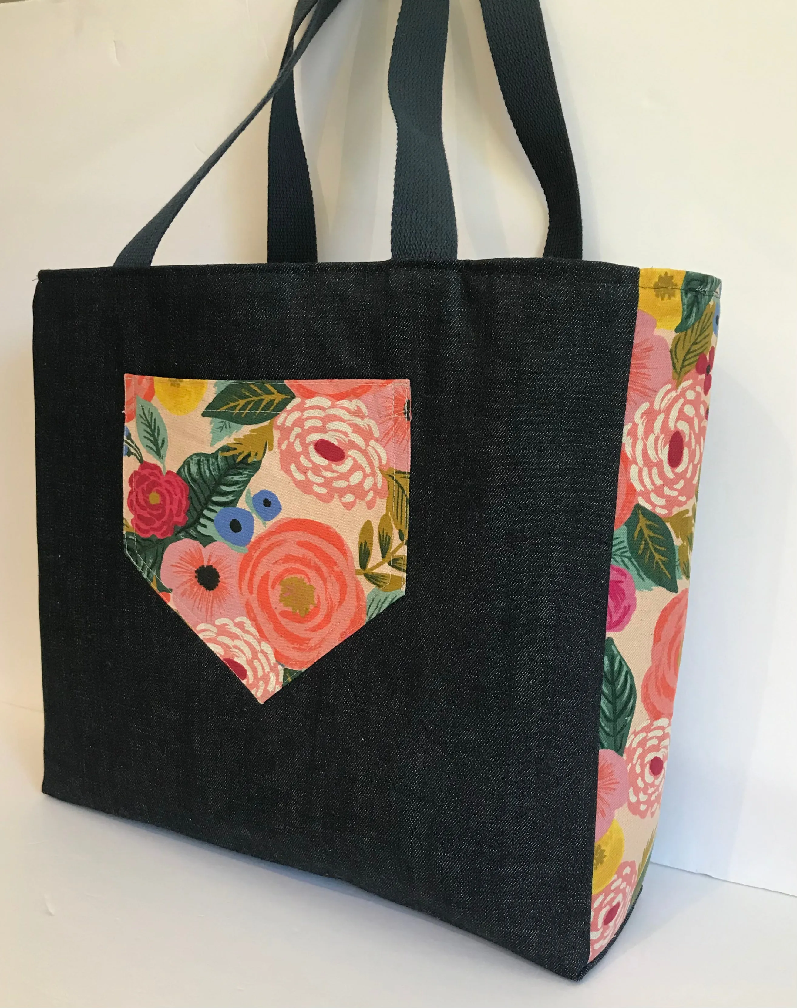 Simple Sturdy Tote Denim & Rifle Paper Co