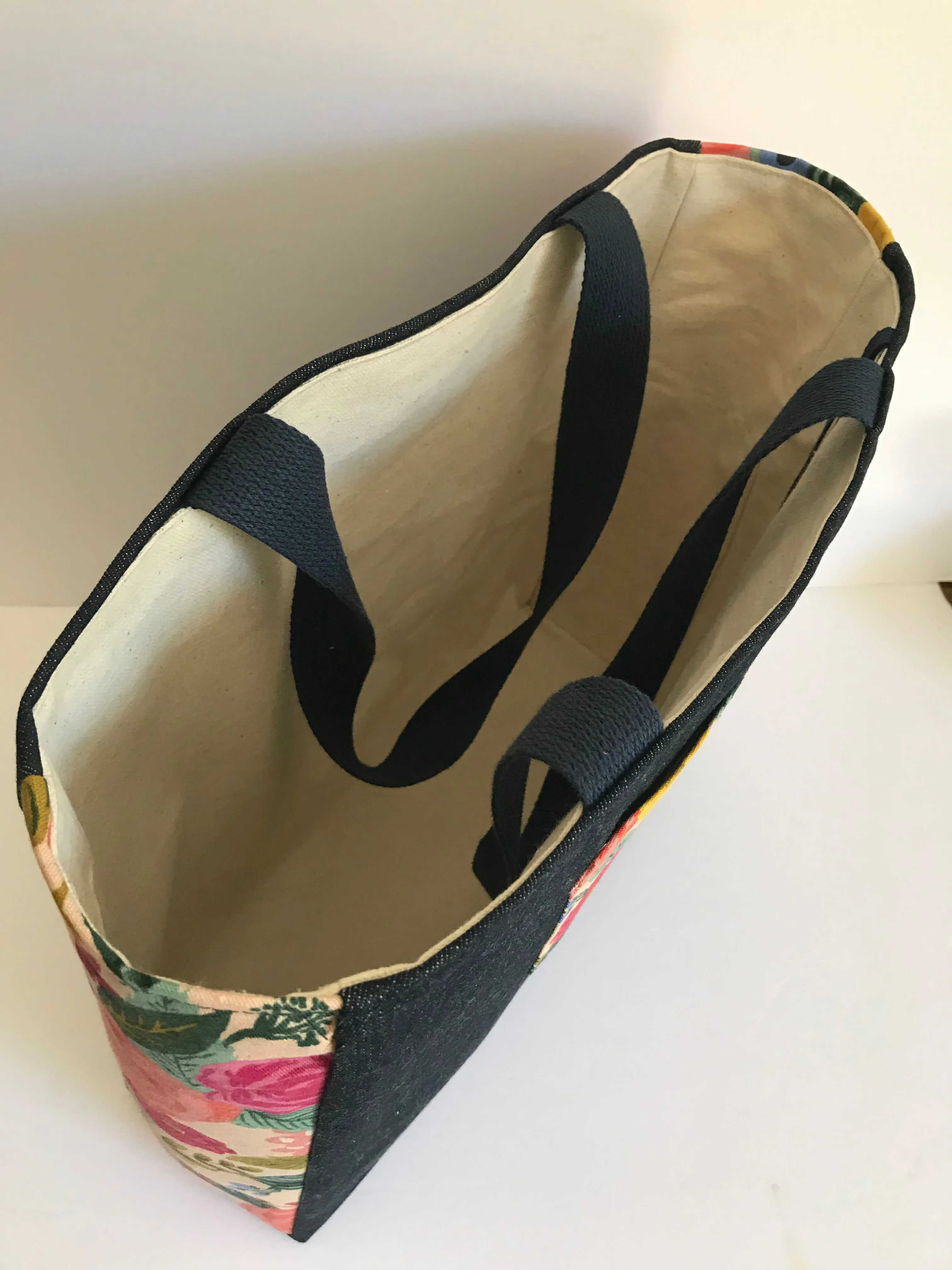 Simple Sturdy Tote Denim & Rifle Paper Co