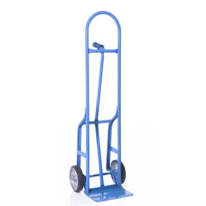 Single Pin Steel Hand Truck w/ Rubber Wheels Heavy Duty (55"H)
