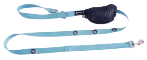 Smoochy Poochy Hands Free Leash - Turquoise