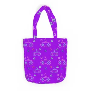 Tote Bag - Gaming Neon Purple
