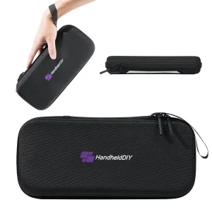 Ultra Thin Carrying Bag for ASUS ROG Ally, 900D High Grade Nylon with Back Mesh Pocket, Portable Traveling Case, Dust-proof, Anti-scratch, Gaming Handheld Accessories (Black)