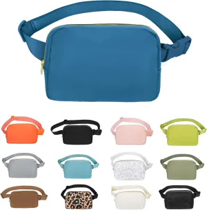 VOROLO Fanny Pack For Women And Men Crossbody Bag Belt Bag with Adjustable Strap Graduation Gifts Blue
