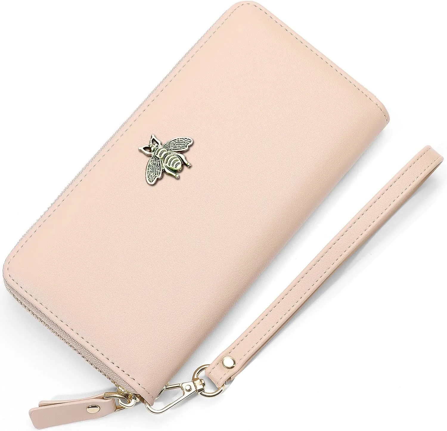 Women Wallet RFID Blocking Ladies Clutch Purses Long Wristlet Wallets for Women