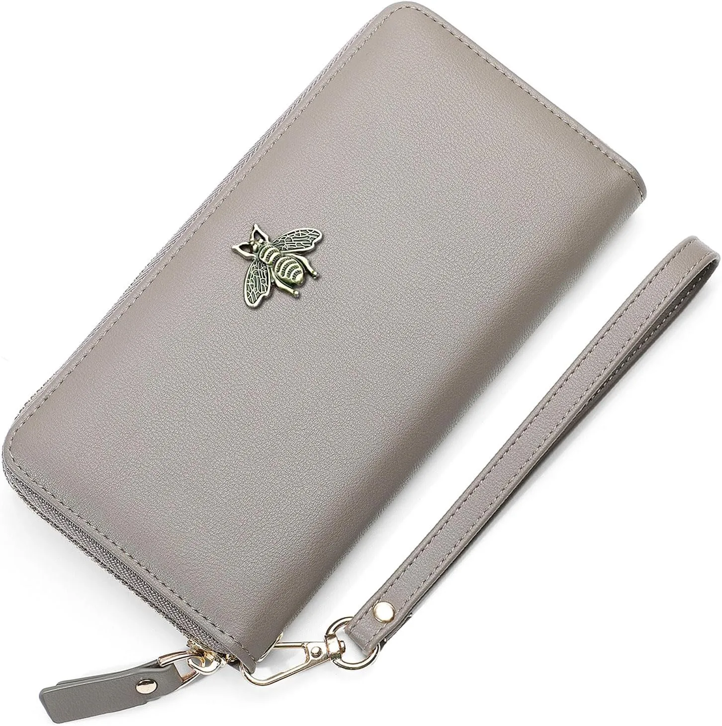 Women Wallet RFID Blocking Ladies Clutch Purses Long Wristlet Wallets for Women