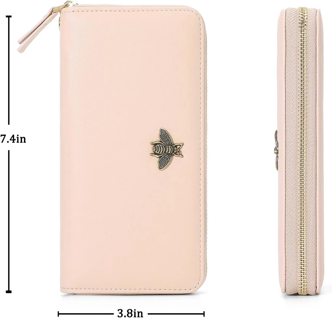 Women Wallet RFID Blocking Ladies Clutch Purses Long Wristlet Wallets for Women